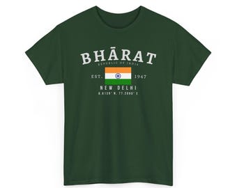 T-shirt unisex indiana, maglietta con bandiera, maglietta con grafica vintage di Delhi, maglietta streetwear sud-asiatica, maglietta oversize con orgoglio indiano