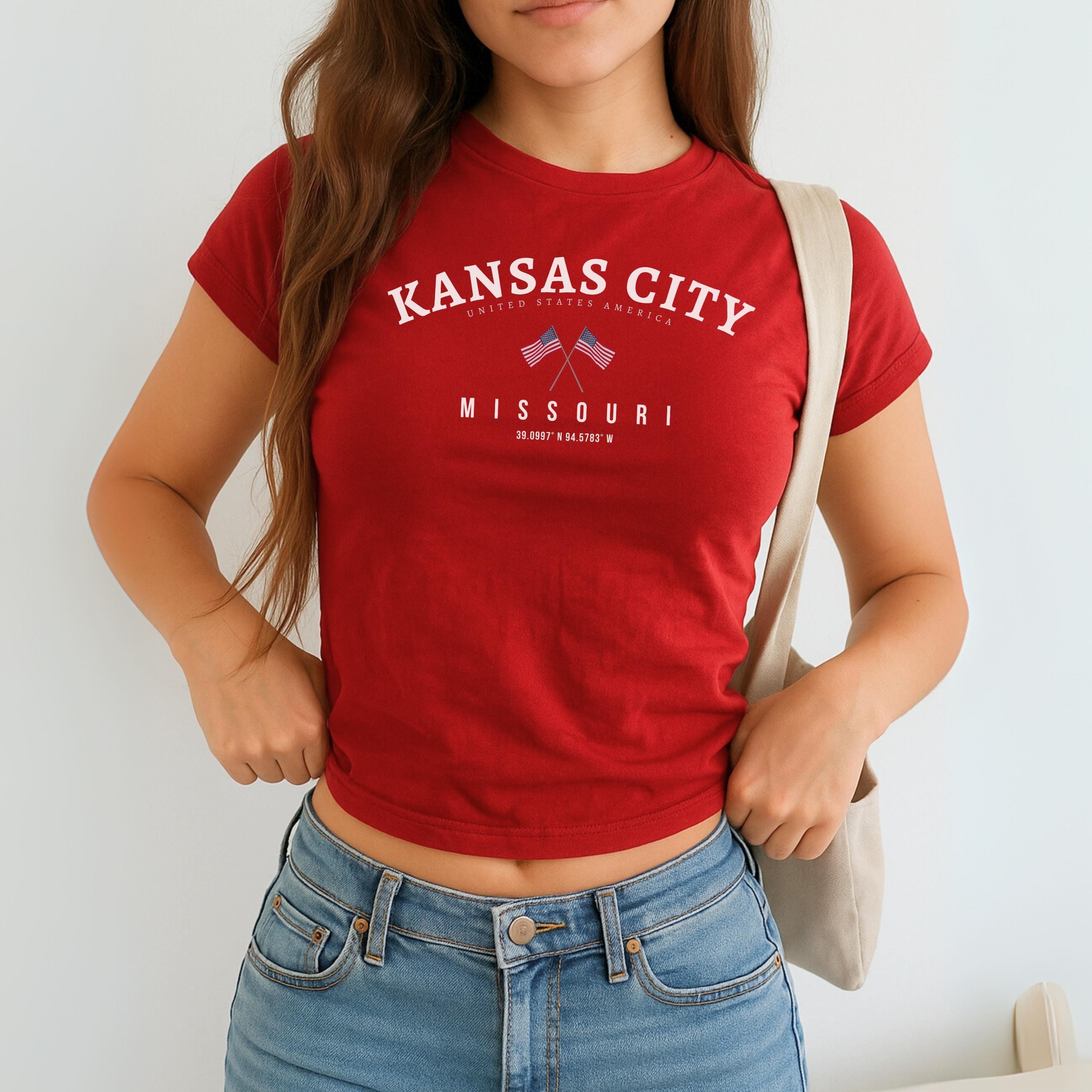 カンザスシティ ベビーTシャツ、カンザスシティ シャツ、ミズーリT 
