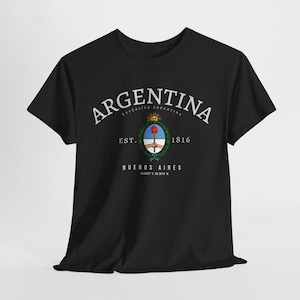 Argentina Unisex T-Shirt, Argentina Flag T-Shirt, Her & Him Gift, Summer Vibes, Traveler shirt