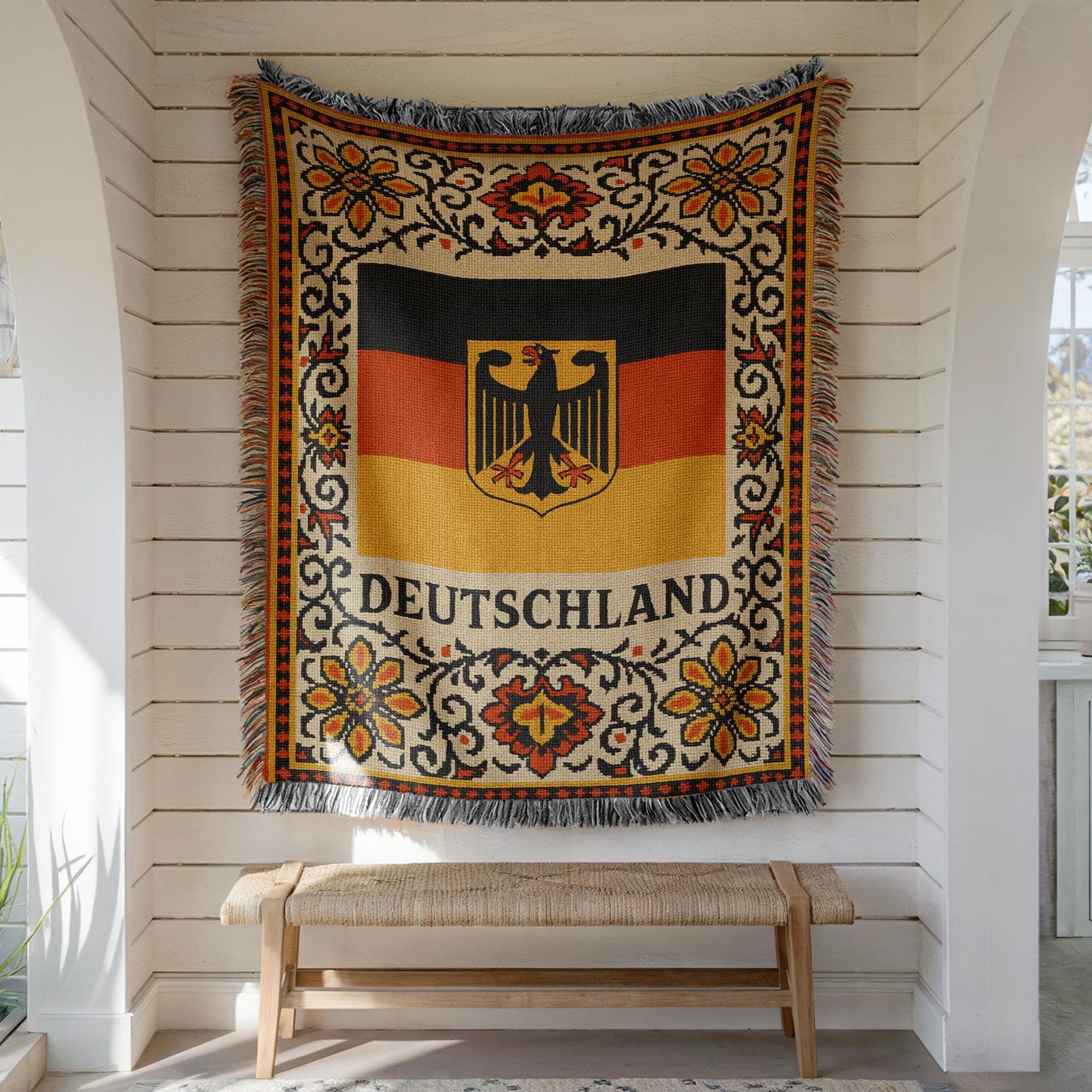 Vintage German Tapestry - Etsy