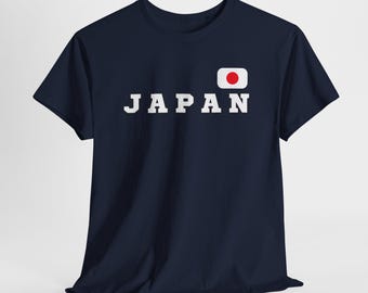 Japan Unisex T-Shirt, Japan Flag T-Shirt, Her & Him Gift, Summer Vibes, Traveler shirt