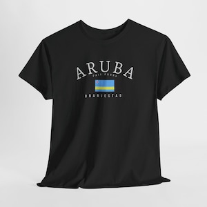 Aruba Unisex T-Shirt, Aruba Flag T-Shirt, Her & Him Gift, Summer Vibes, Traveler shirt