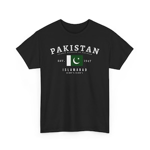 Pakistan Y2K Unisex T-Shirt, Pakistani Flag Tee, Islamabad Graphic Shirt, Pakistan Pride Gift Tee, South Asia Heritage, Oversized Fit