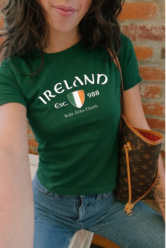 Ireland Baby Tee, Irish T-shirt