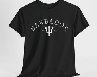 Barbados T-Shirt: Country Flag Graphic Tee