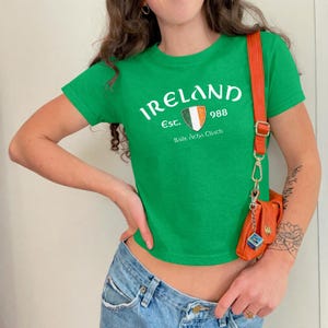 Ireland Baby Tee, Irish T-shirt image 7