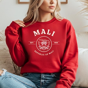 Mali-uniseks sweatshirt met ronde hals: Country Pride Apparel