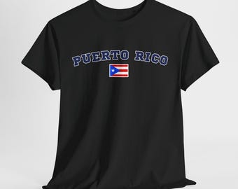 Erido Puerto Rico Nero & Bianca Protesta Bandiera Uomo Donna Unisex Maglietta da Baseball Bianca Nera Women's Men's T-Shirt Dimensioni S Men's White T-Shirt Small Size S