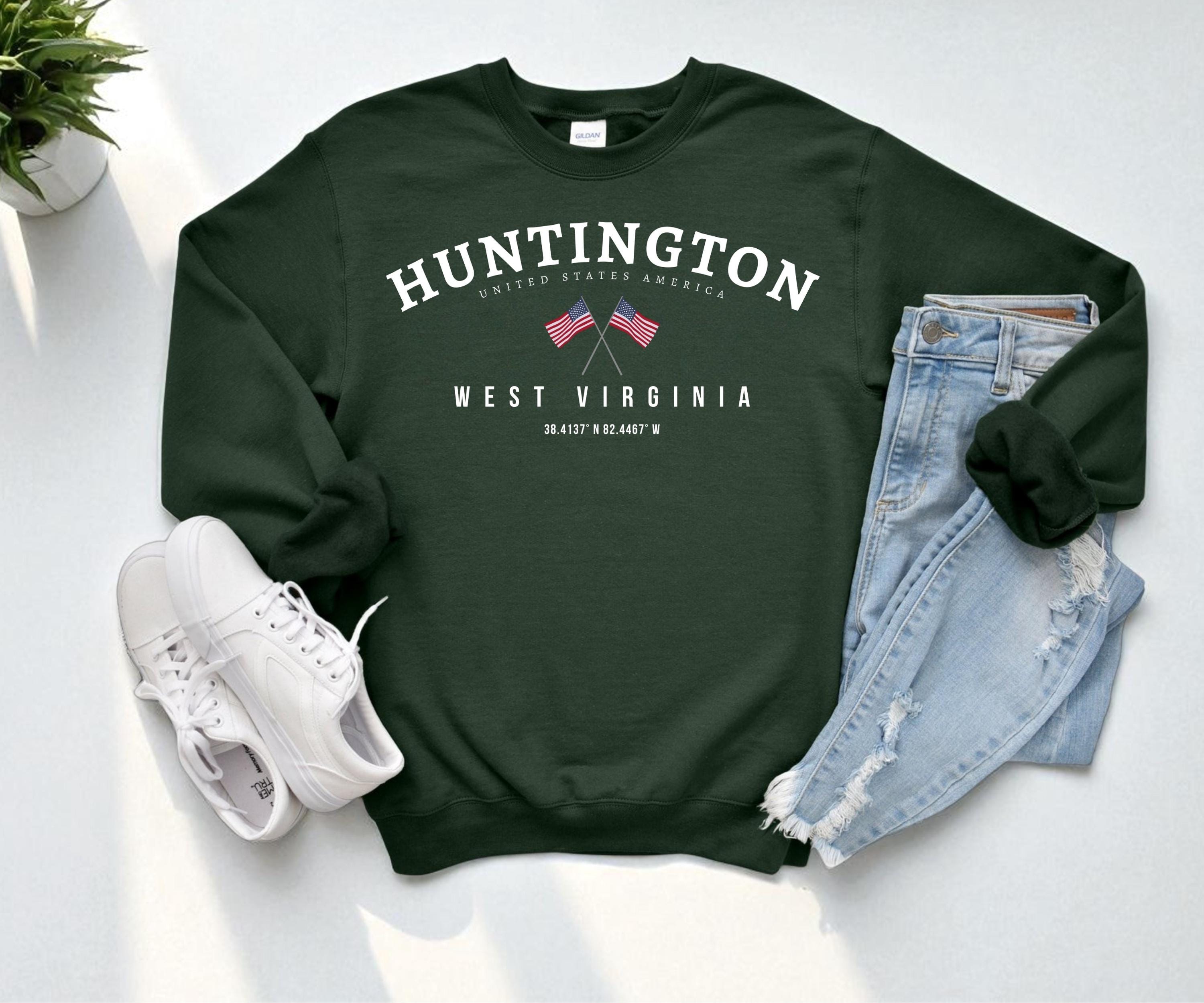 Vintage West Virginia Crewneck | Urban Outfitters
