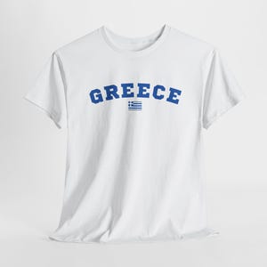 Greece Unisex T-Shirt, Greece Flag T-Shirt, Her & Him Gift, Summer Vibes, Traveler shirt