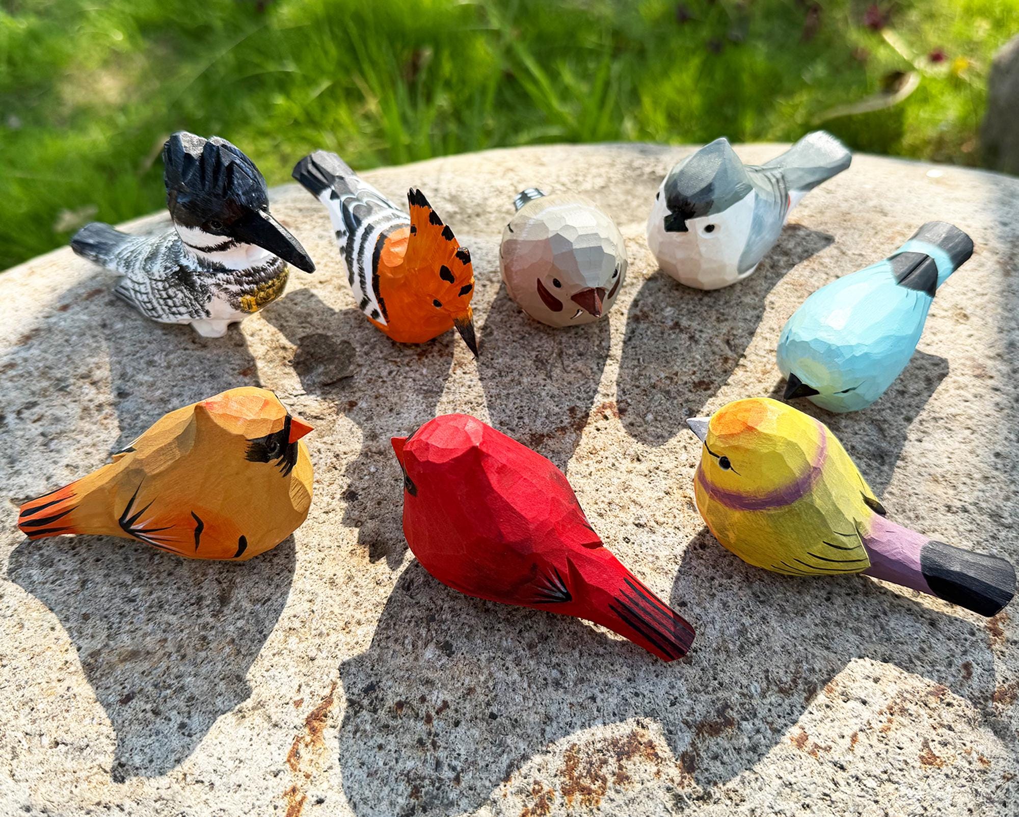 木製の鳥の飾り - Etsy 日本
