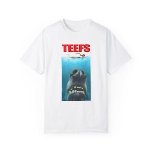 TEEFs Dog Funny Meme Unisex Garment-Dyed T-shirt, Cool Graphic Tee, Puppy Lover Gift, Joke Humor Shirt, Animal Cartoon Top, Casual Apparel