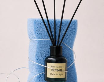 Difusor de varillas - Menta y eucalipto, difusor de aroma natural de 120 ml, regalo para perfumar el hogar