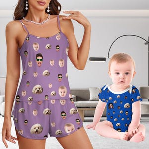 Benutzerdefinierte Ice Silk Pyjamas, kurzer Pyjama-Set für Frauen, Brautjungfer Pyjamas, glücklicher Muttertag, Muttergeschenk von Tochter, Geschenk zum Muttertag