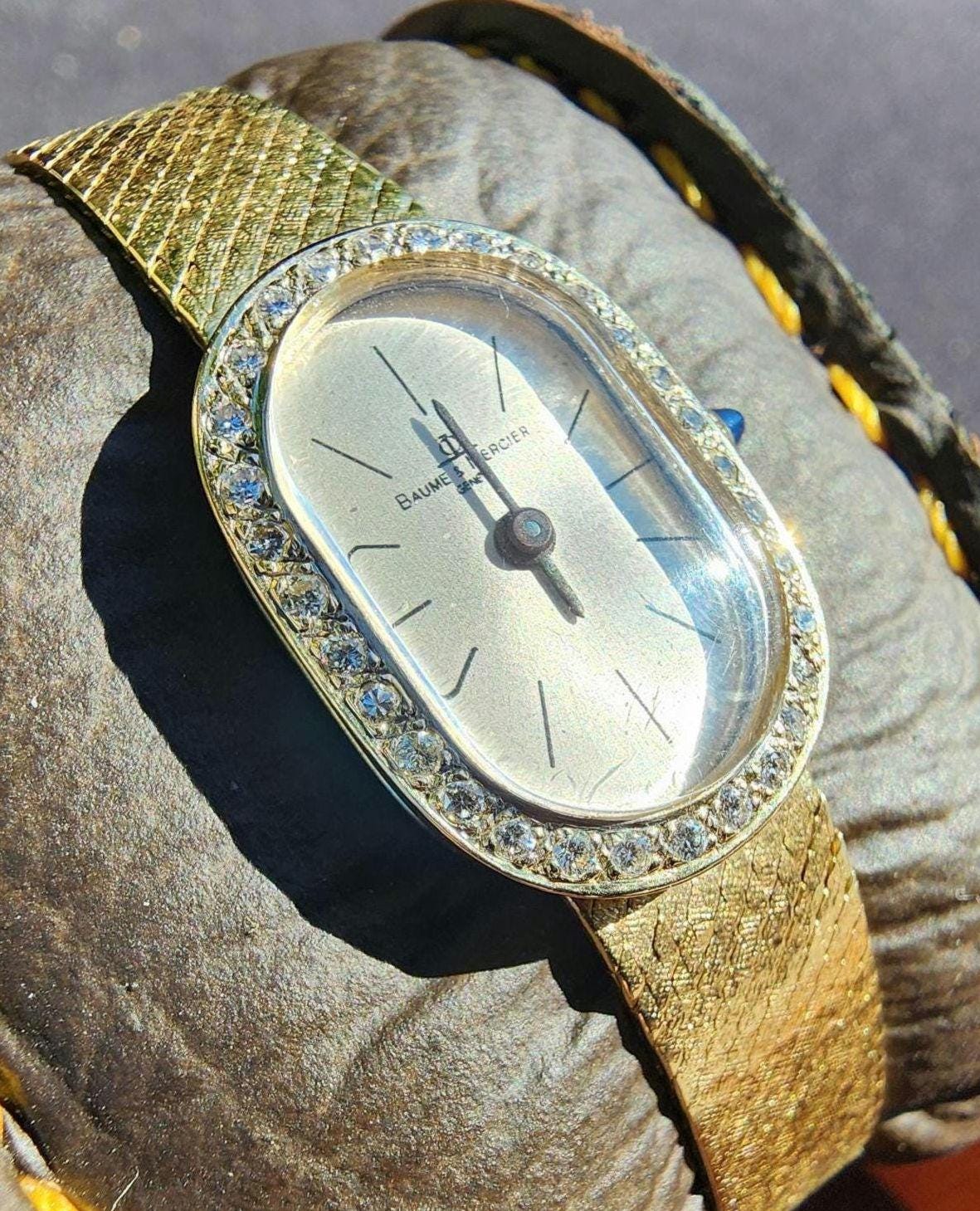 Vintage gold baume mercier watches - Etsy 日本
