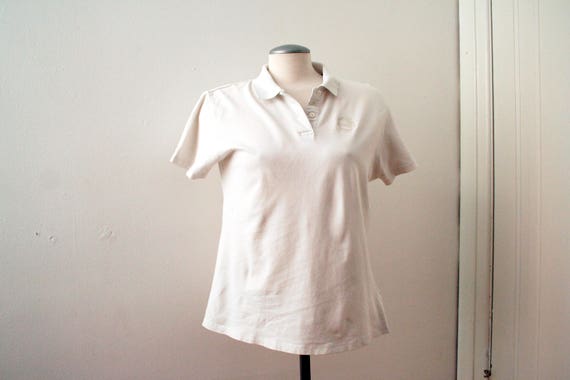 burberry golf shirt womens