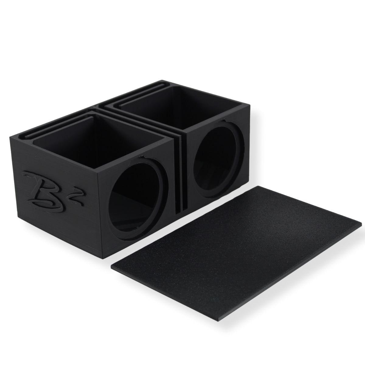 Dual Ported 3d-printed Subwoofer Enclosure for B2 Audio RIOT-2.5