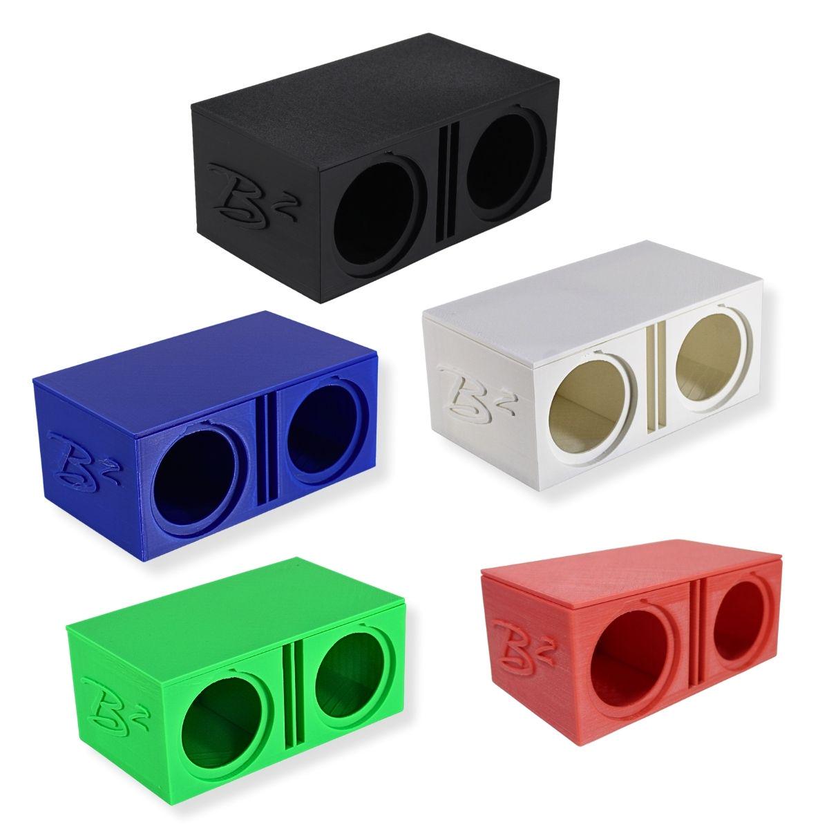 Dual Ported 3d-printed Subwoofer Enclosure for B2 Audio RIOT-2.5