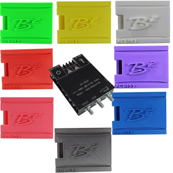 2チャンネル 200W チップアンプ Bluetooth & RC2 サブウーファー用 3D