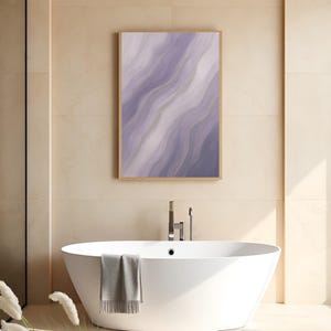 Flusso organico – Stampa artistica di foglie astratte minimali – Decorazione murale botanica moderna per soggiorno o camera da letto – Belle arti naturali nei toni neutri della terra