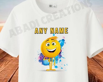 Emoji Iron On Transfer Shirt Design , Emoji Iron On Transfer , Emoji Birthday Shirt Design , Emoji PNG Printable File , Emoji DIY Shirt