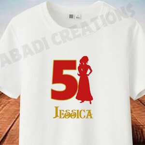 Princess Iron On Transfer Shirt Design , Princess Iron On Transfer , Princess Birthday Shirt Design , PNG Printable File , DIY Shirt