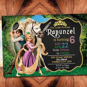 Princess Birthday Invitation , Princess Party Invitation , Princess Invitation , Princess Printable , Princess Invitation Template