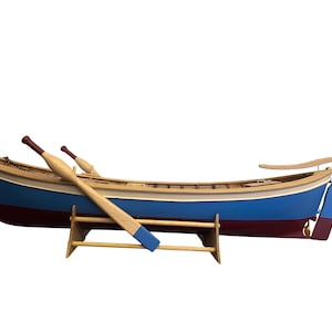 Wooden Model Boats, Handicraft, Assembled Wooden Boat Decoration, Model Boat Display, Fishing boat, Model Boat 45 cm ( 17.7 inches )