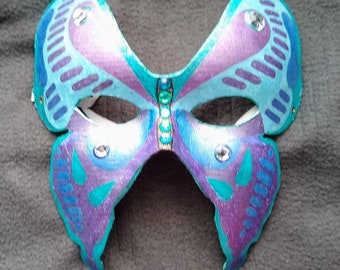 Butterfly mask - Hand-painted Mask Butterfly