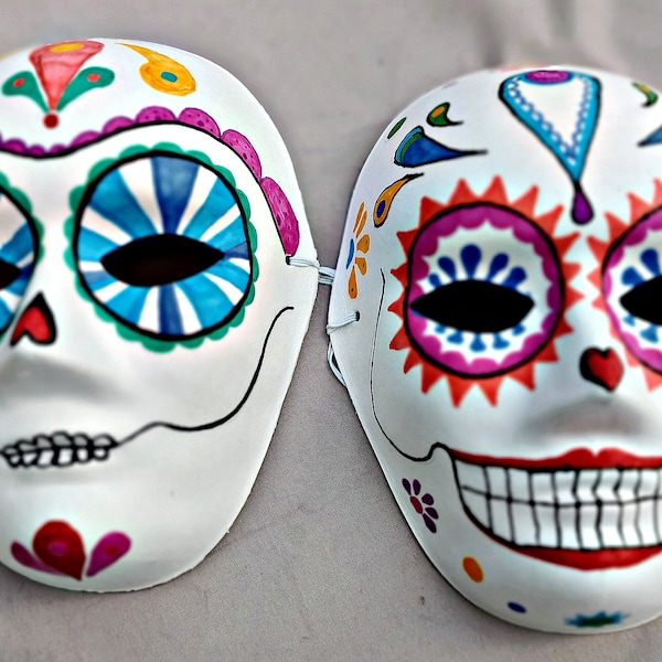 All Ages Day Of The Dead Mask main image 1