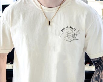 Customized Memorial Shirt: Mom/Dad of an Angel - Comfort Colors Tee
