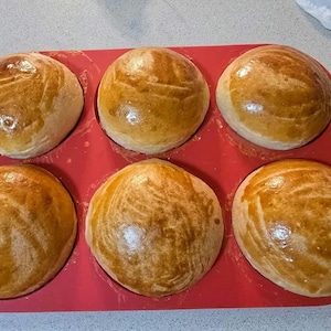 Sourdough Brioche Buns
