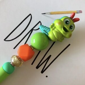 Disney Doorables: A Bug&#39;s Life handmade beaded pen