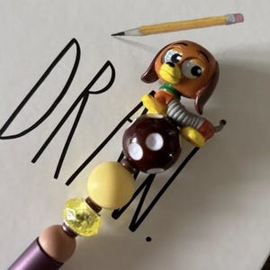 Disney Doorables: Toy Story handmade beaded pen SET 1