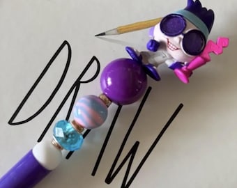 Disney Doorables: Caneta de miçangas feita à mão inspirada em A Nova Onda do Imperador
