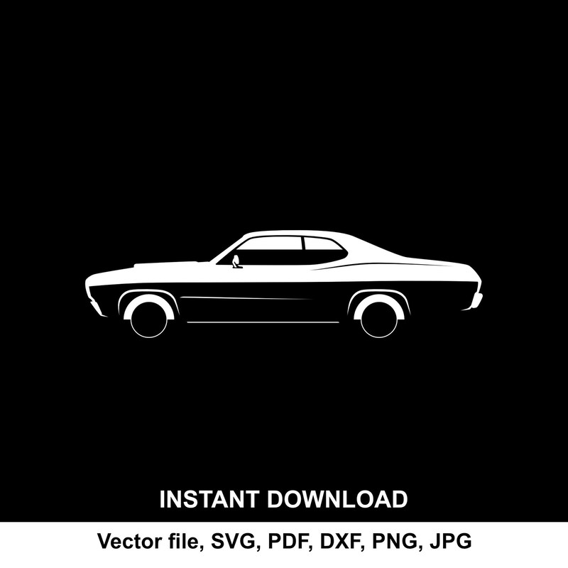 Plymouth Duster Svg - Etsy