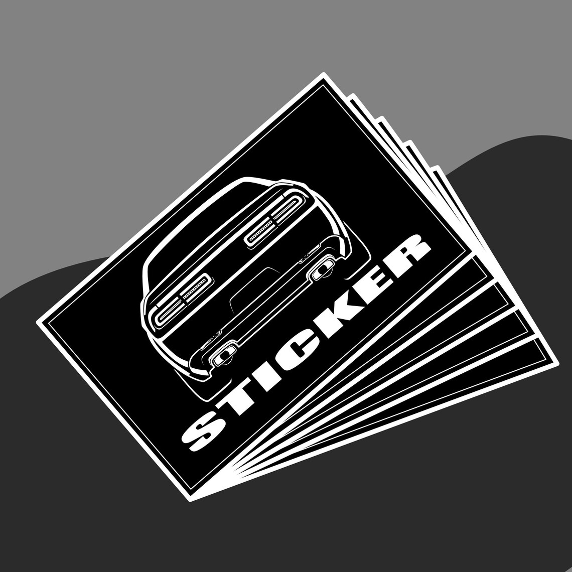 Challenger Script Svg Challenger Car Silhouette SVG PNG for Cutting, Print, Cricut, Sticker ...