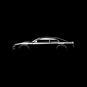 Charger 2024 Car Silhouette SVG PNG for cutting, print, cricut, sticker