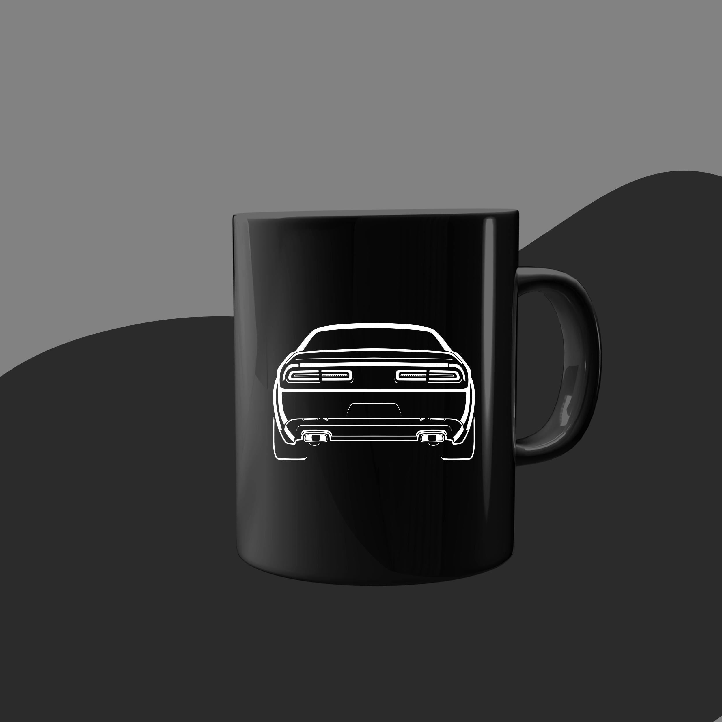 Challenger Script Svg Challenger Car Silhouette SVG PNG for Cutting, Print, Cricut, Sticker ...