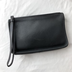 バッグ Rare Vintage Coach Clutch Bag Pouch VINTAGE COACH / OLD COACH COURT BAG 9870 BOTTLE GREEN ERGO