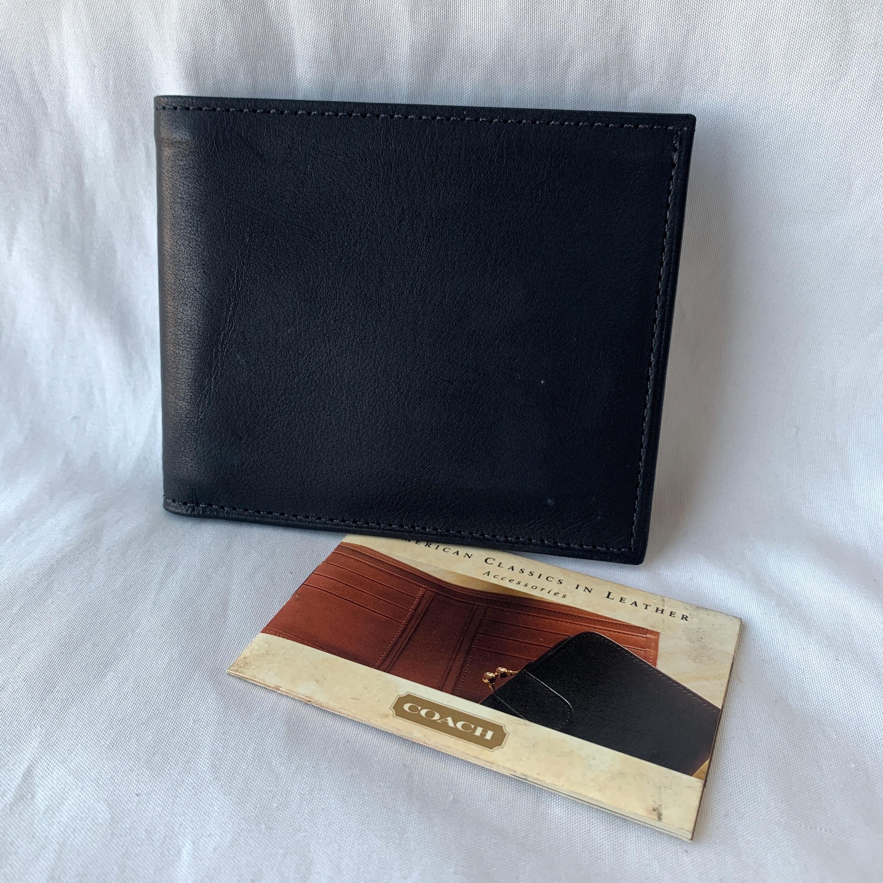 Vintage Coach Mens Wallet - Etsy
