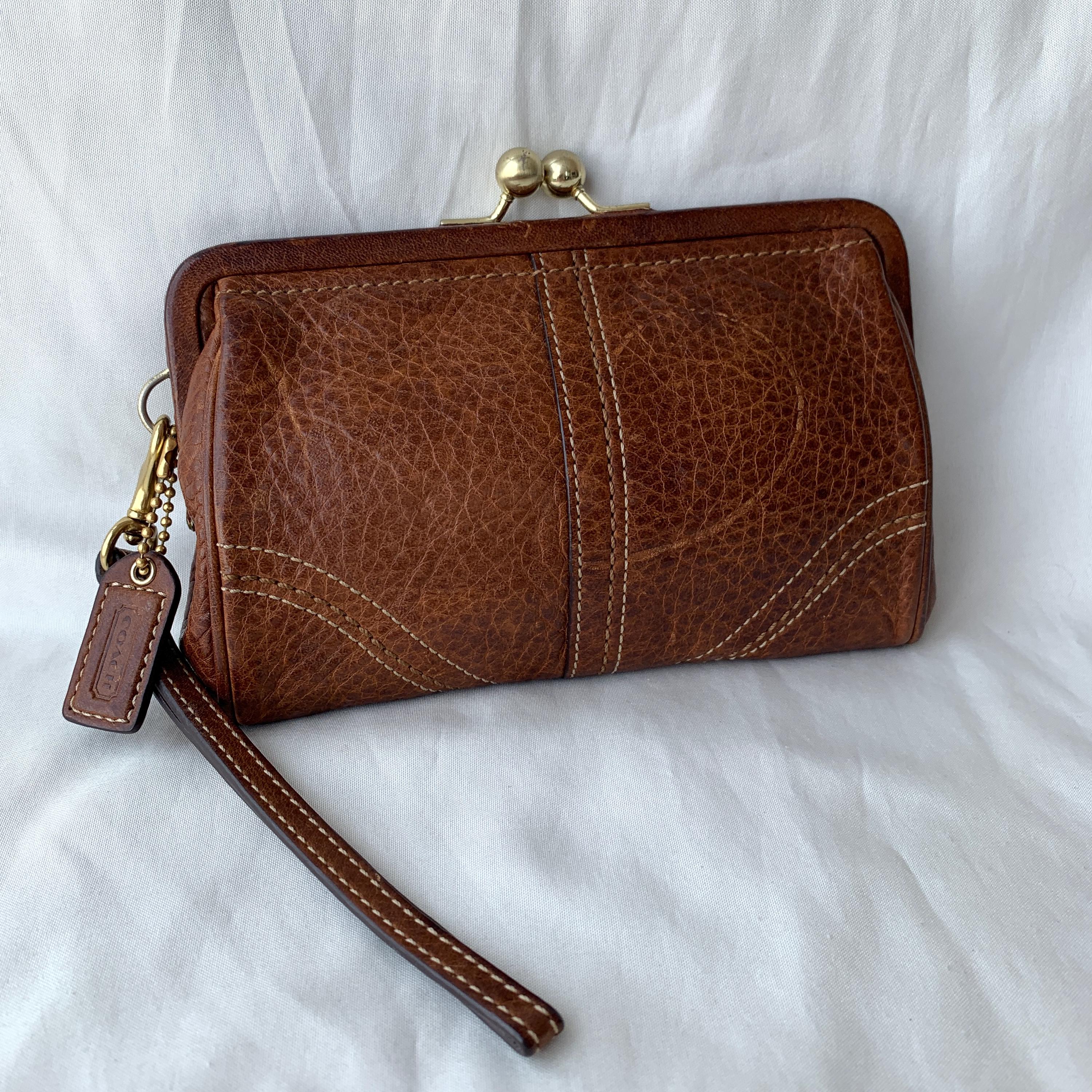 Coach Kiss Lock Wallet - Etsy