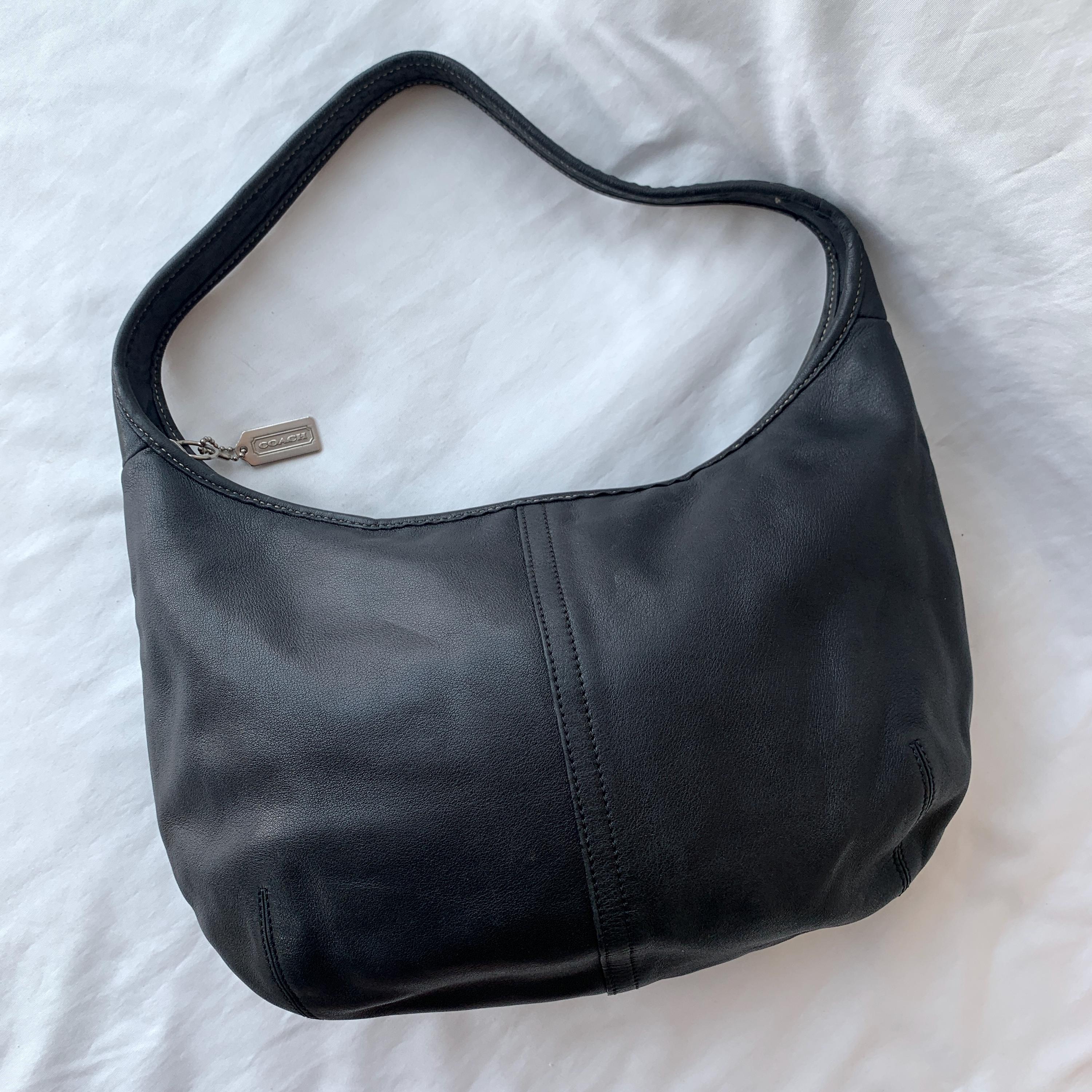Coach Black Hobo - Etsy Canada