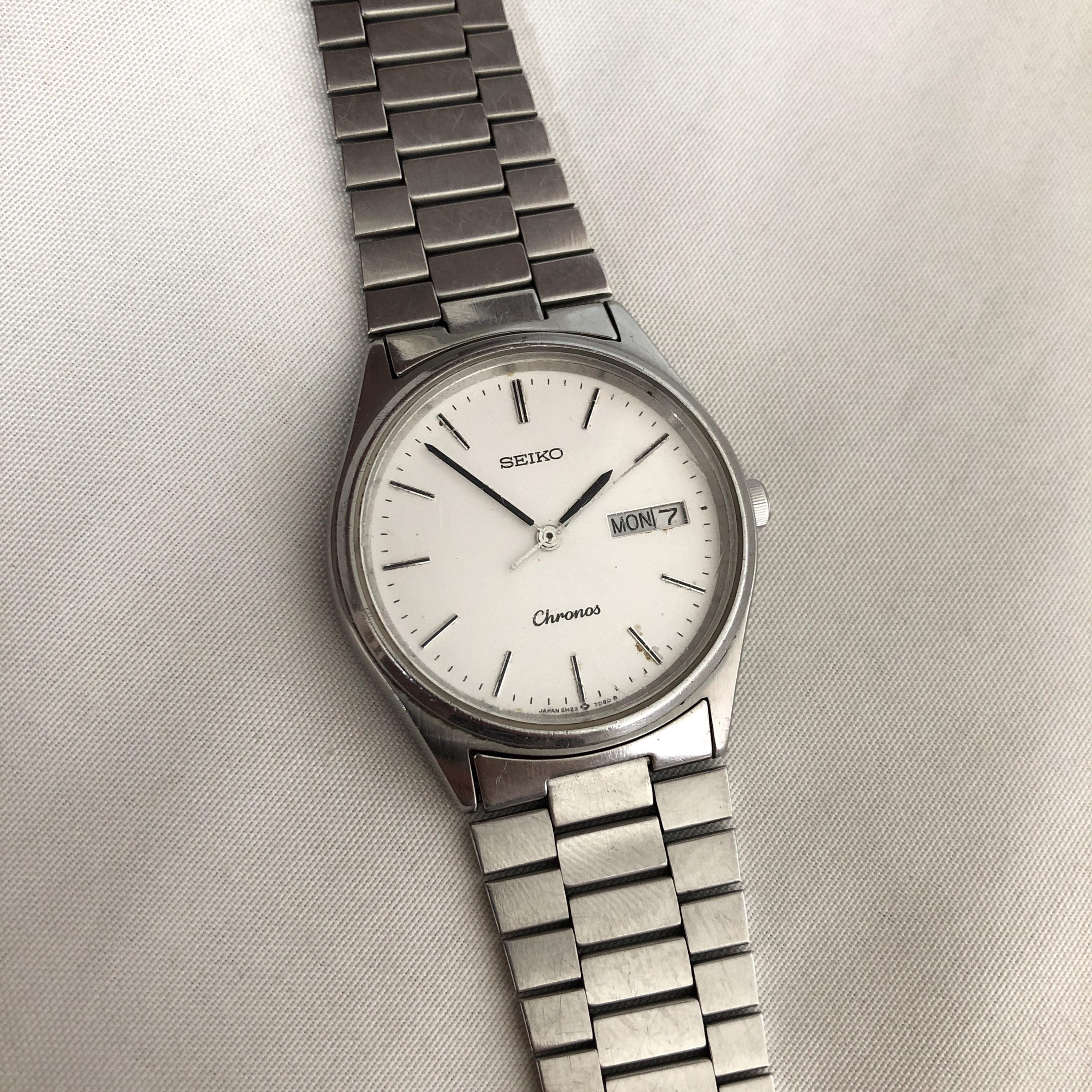 Seiko Chronos - Etsy