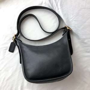 Vintage black coach handbags - Etsy 日本