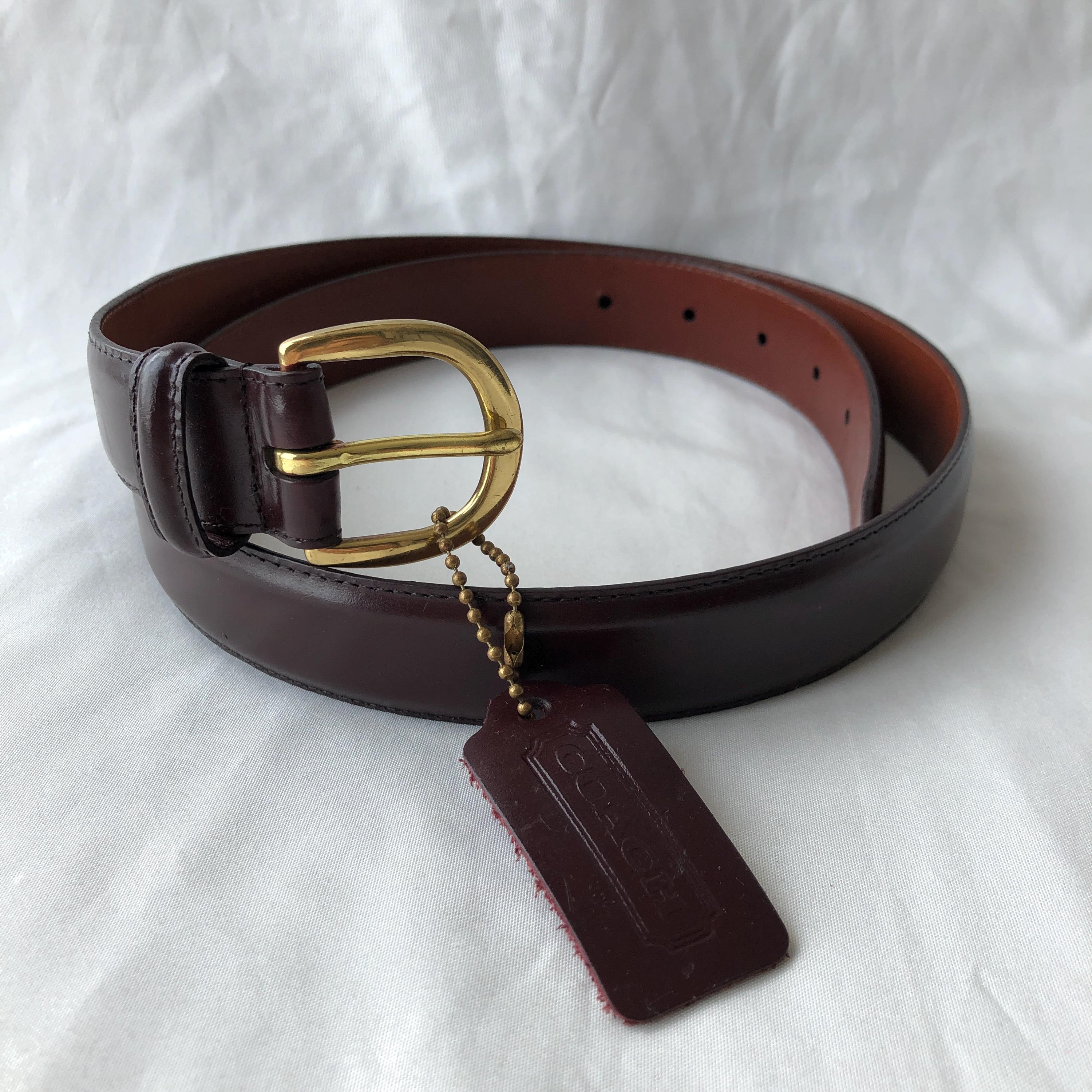Vintage Coach Belt - Etsy