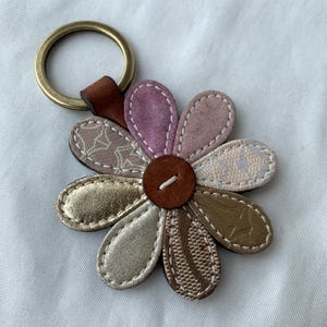 Coach Leather Daisy Charm - Etsy