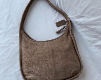 Vintage Coach Ergo Zip Nubuc Bag in Sand 4398 Made in USA 1997 - Etsy