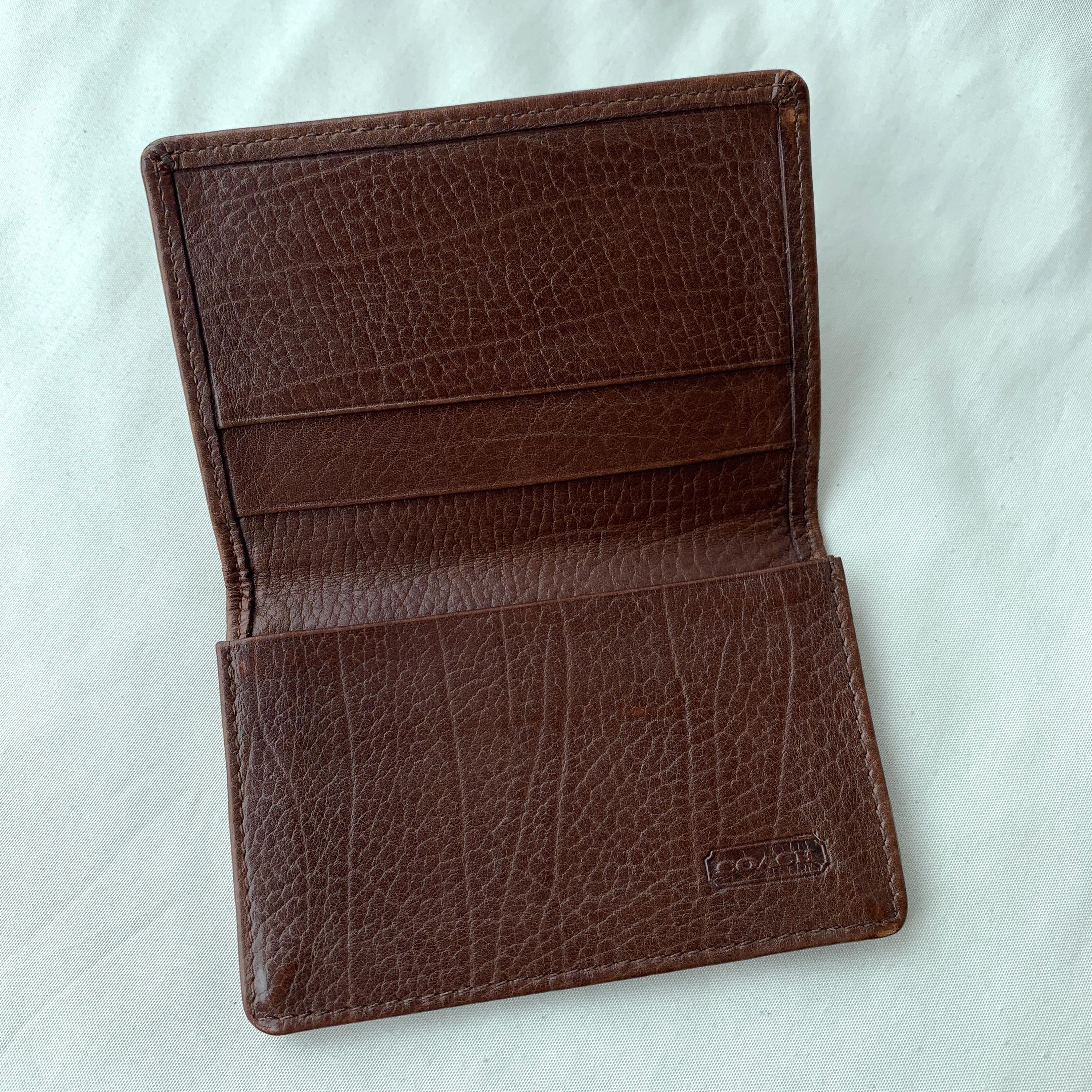 Vintage Coach Mens Wallet - Etsy