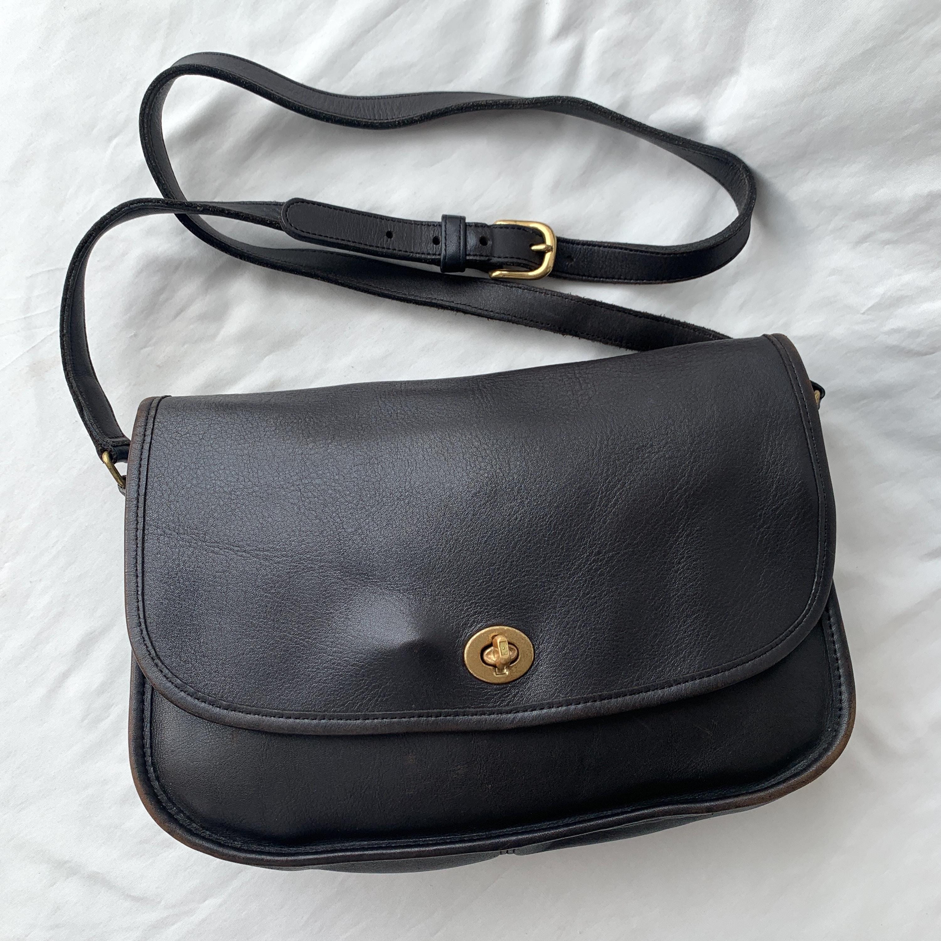 Coach Vintage Turnlock Bag - Etsy Canada